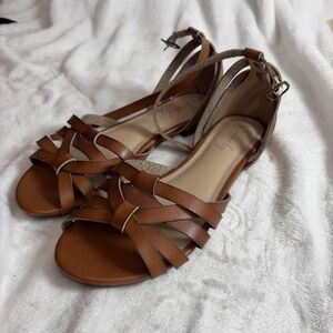 Wonderly Women's Sandals Brown Size 9 Ankle strap